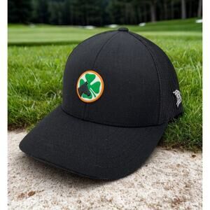 Due Process Stable Golf Club Branded Bills Snapback Hat Black NJ NWOT